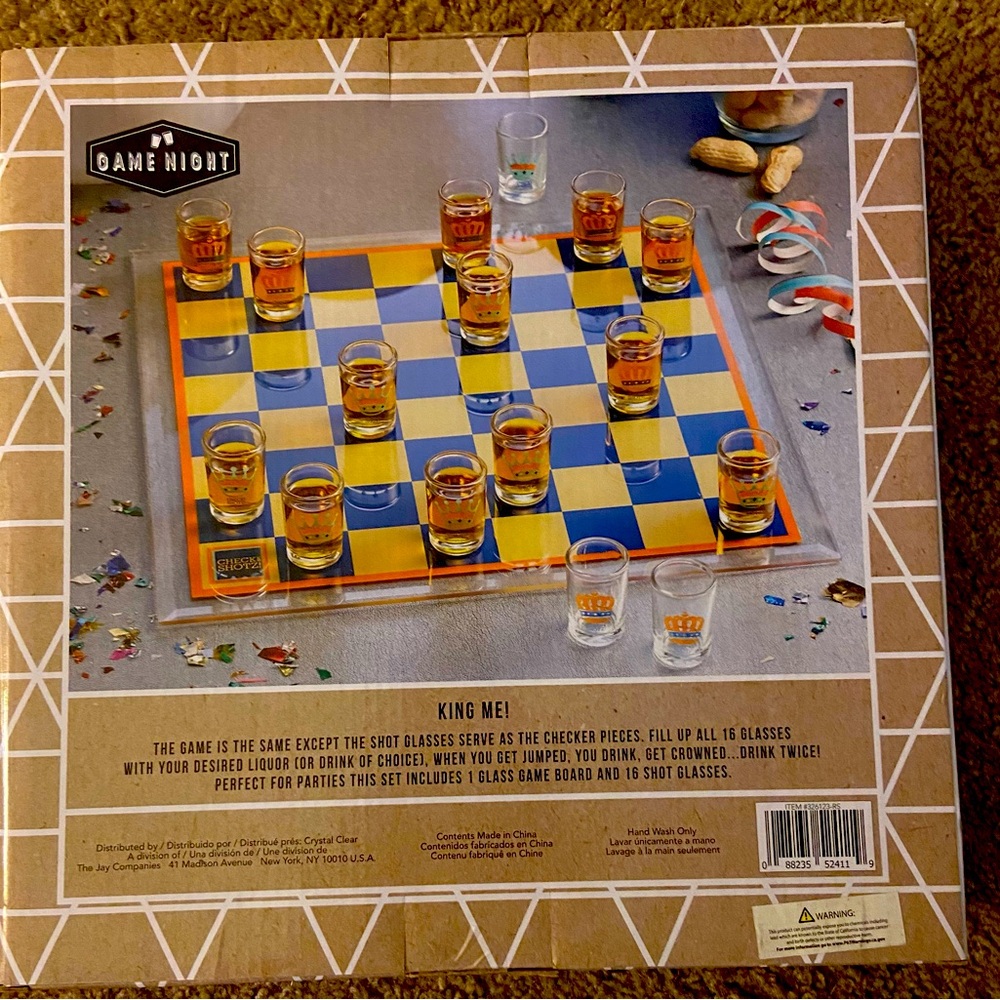 Checkers drinking game - Picture 2 of 2